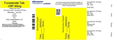 Furosemide Tab. Usp 40mg